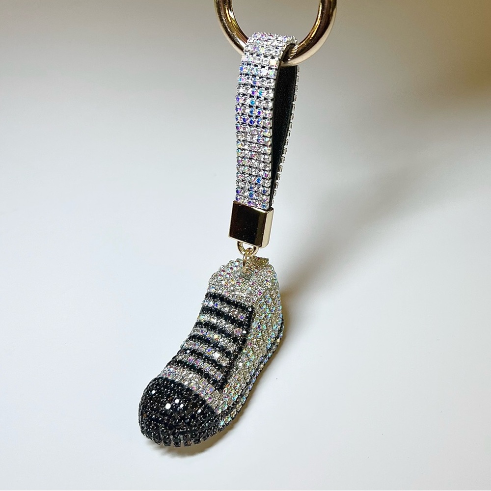 Women’s Rhinestone Mini Sneaker Shoes Keychain